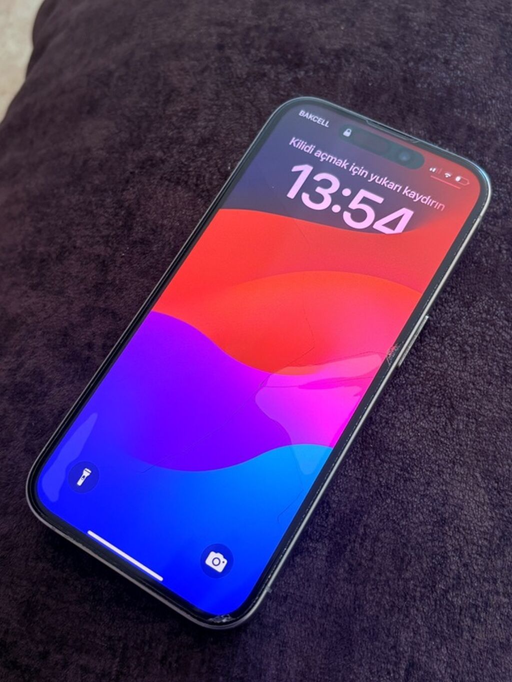 IPhone 15 Pro, Gümüşü, Face ID — Apple iPhone, Bakı (3)