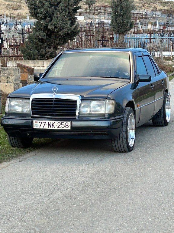 Mercedes 300 E 4MATIC, 3.0 L, 1992 il, 350 000 km 77-NK-258 — Avtomobillər, Bakı (6)