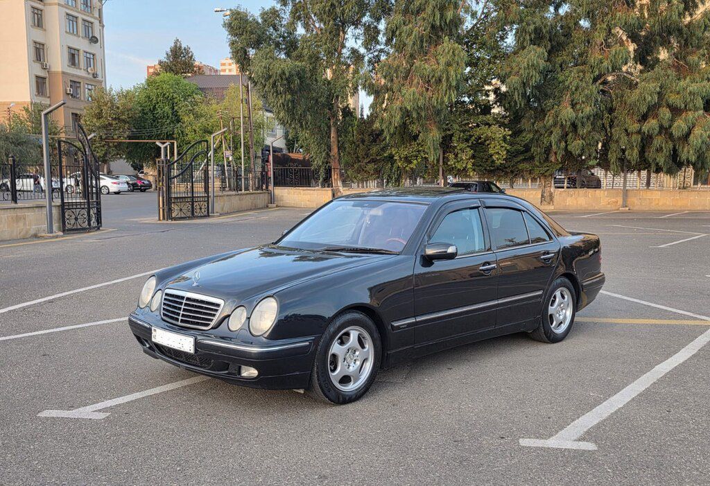 Mercedes E 240, 2.4 L, 2001 il, 258 000 km — Avtomobillər, Bakı (3)
