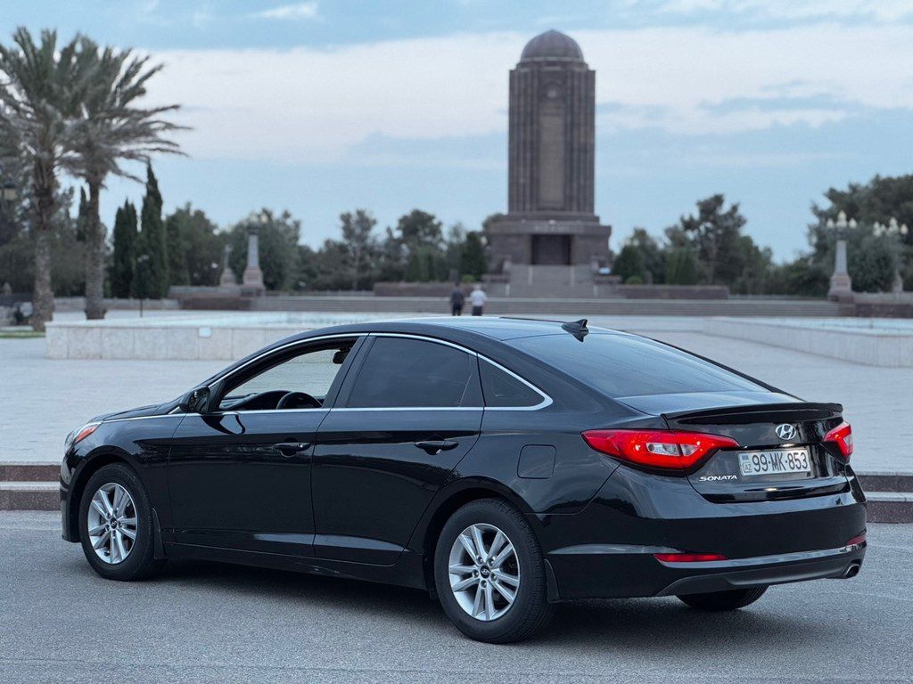 Hyundai Sonata, 2.4 L, 2015 il, 88 300 km 99-MK-853 — Avtomobillər, Gəncə (6)