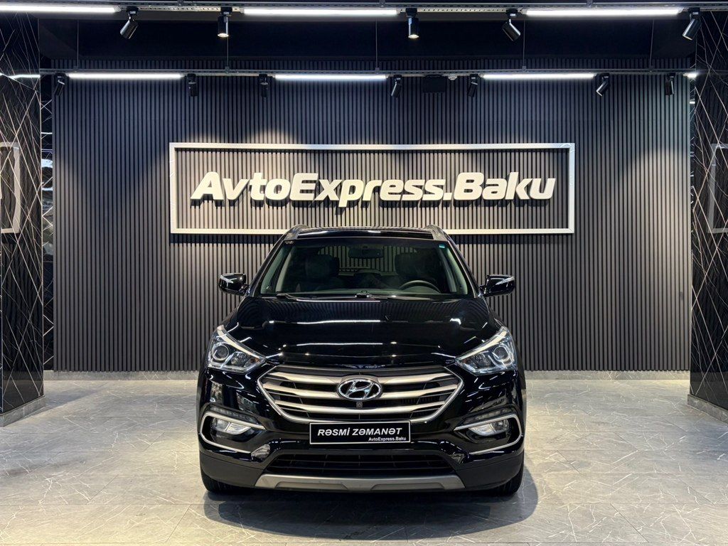 Hyundai Santa Fe, 2.0 L, 2018 il, 114 000 km — Avtomobillər, Bakı (11)