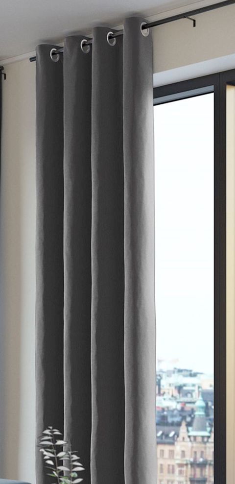 Pərdə Jysk Totak 1x140x300 sm, boz — Bakı