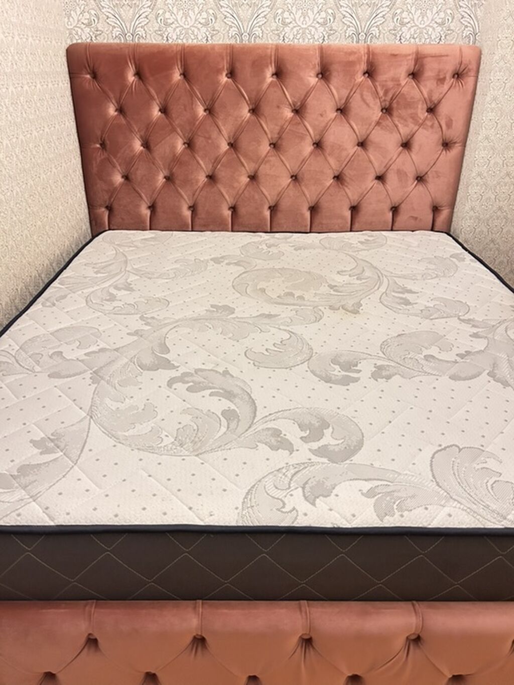 İşlənmiş, İkinəfərlik çarpayı, Bazalı, Matras ilə, Siyirməsiz — Yataqlar, Bakı (2)