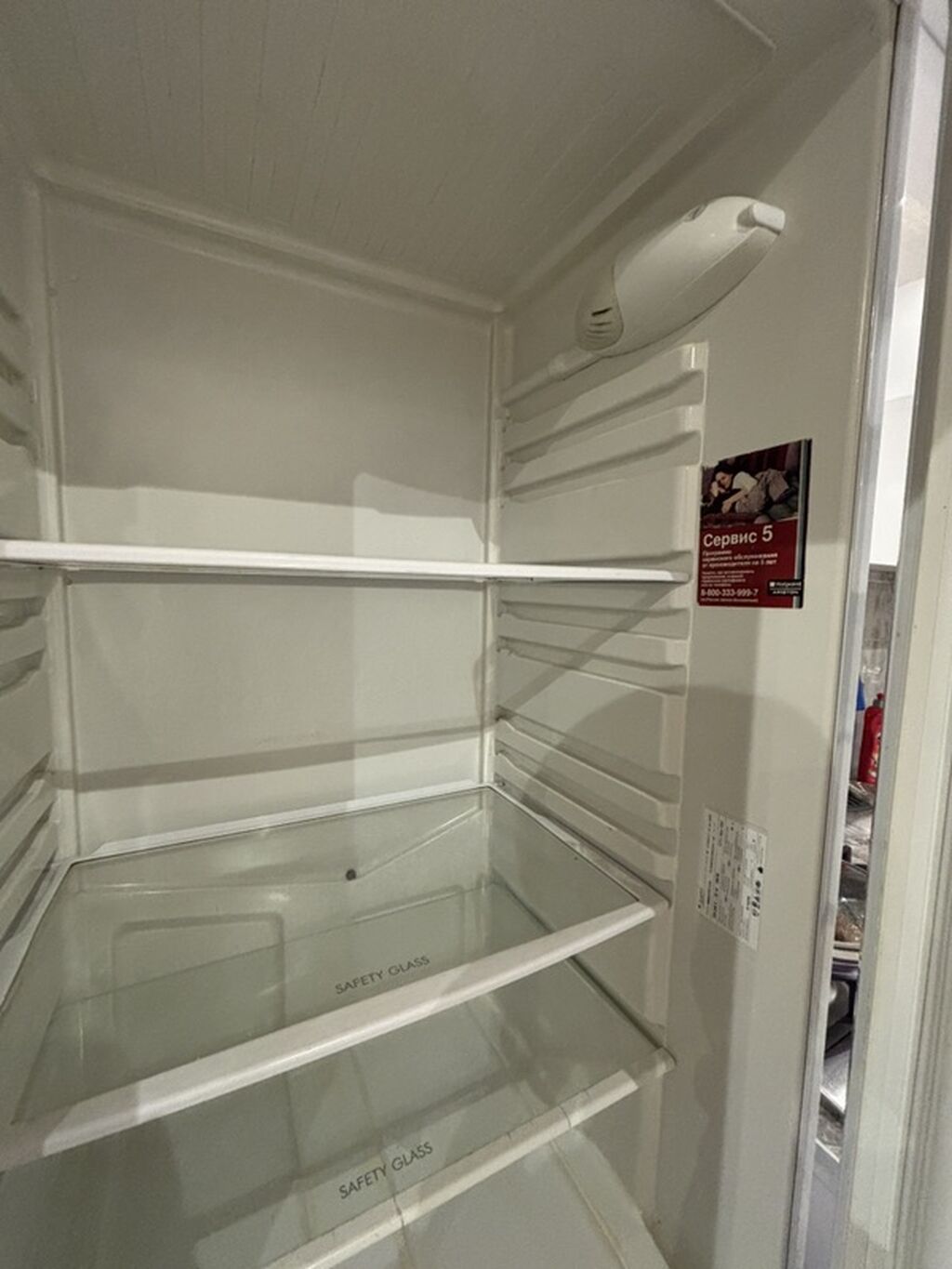 İşlənmiş 2 qapılı Hotpoint Ariston Soyuducu Satılır, rəng - Ağ — Soyuducular, Digah (9)