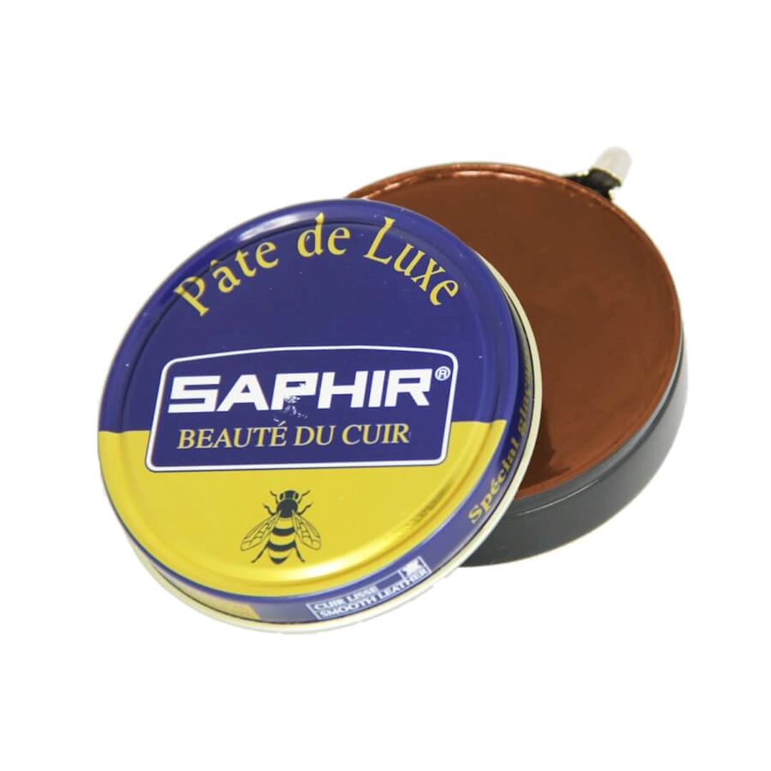 Krem Saphir Pate De Luxe 03 Light Brown hamar dərili ayaqqabılar üçün, açıq qəhvəyi, 50 ml — Mallar, Bakı (2)