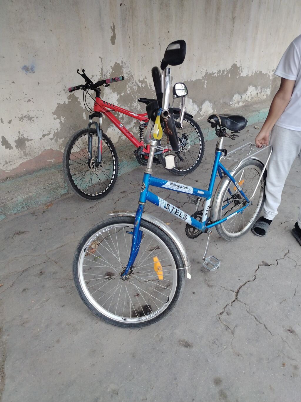 Şəhər tipli “Stels Navigator” velosiped Ideal velsobetdir - Rəng: mavi — Yol velosipedləri, Bakı (2)