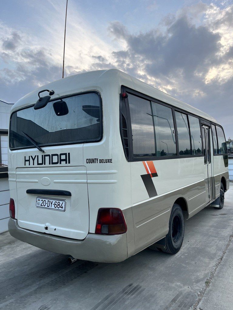 Hyundai County, 4.3 L, 1998 il, 600 000 km — Avtobus, Bakı (6)