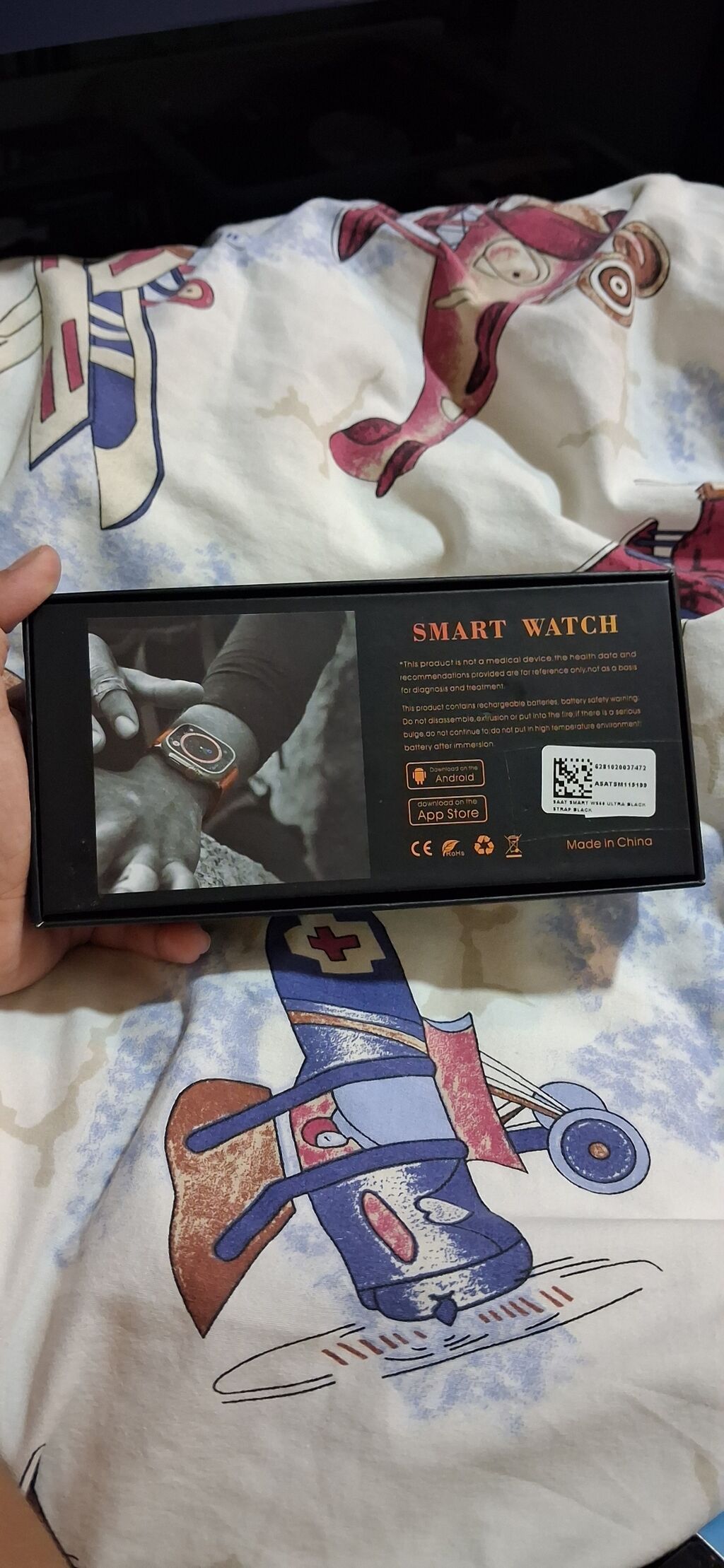 Yeni, Smart saat, Smart, Sensor ekran, rəng - Qara — Ağıllı saatlar, Bakı (9)