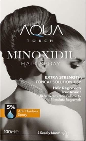 Saç spreyi Aqua Touch Minoxidil 5%, 100 ml — Mallar, Bakı (2)