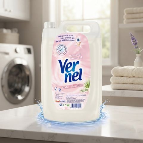Paltar yumuşaldıcı maye Vernel Aloe, Hər növ paltar üçün, 5000 ml — Bakı