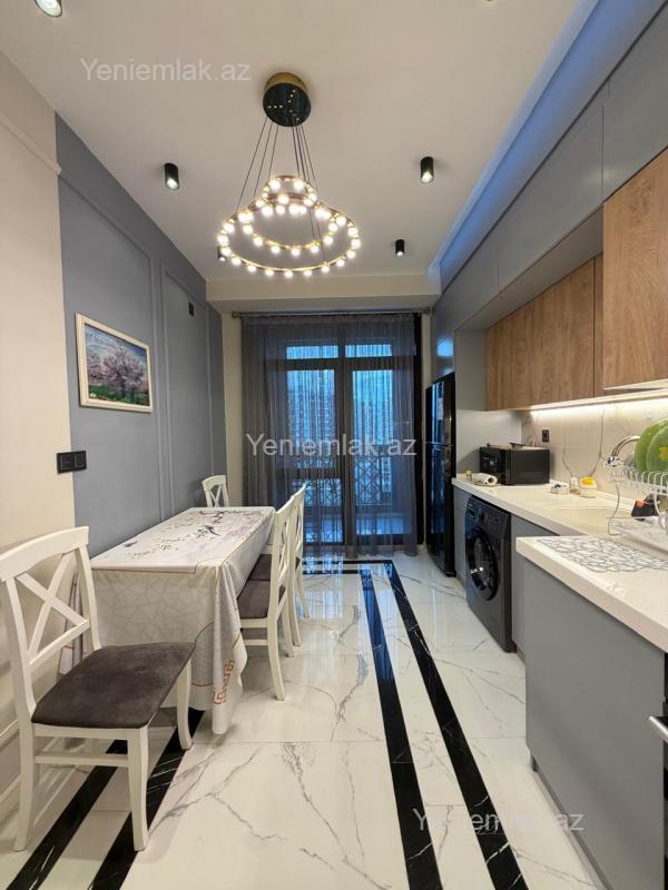 Kirayə 2 otaqlı Bina evi menzil (Yeni tikili), 75 m², Nərimanov rayonu — Mənzil, Bakı (12)