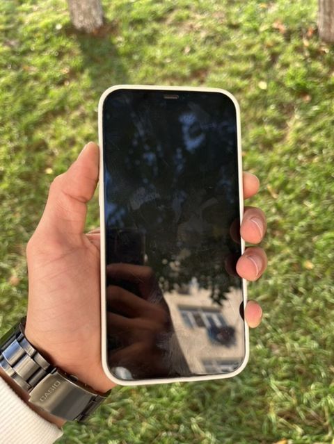 IPhone 12 Pro Max, 128 GB, Graphite, Zəmanət, Simsiz şarj, Face ID — Bakı