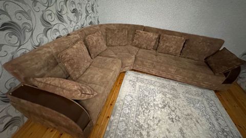 Divan-kravat, İşlənmiş, Açılan, Bazalı, Parça, Çatdırılma yoxdur — Bakı