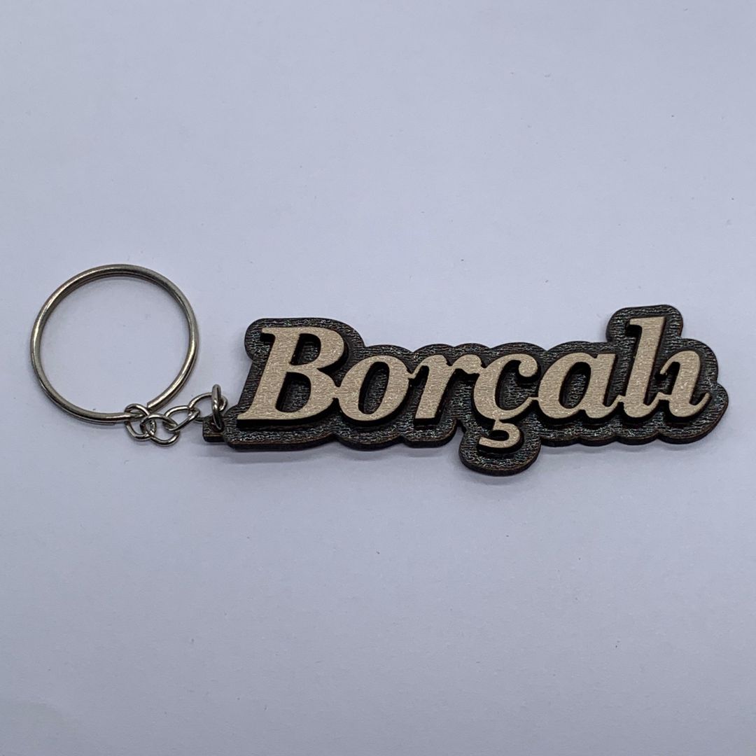 Brelok Borçalı, taxta — Mallar, Bakı