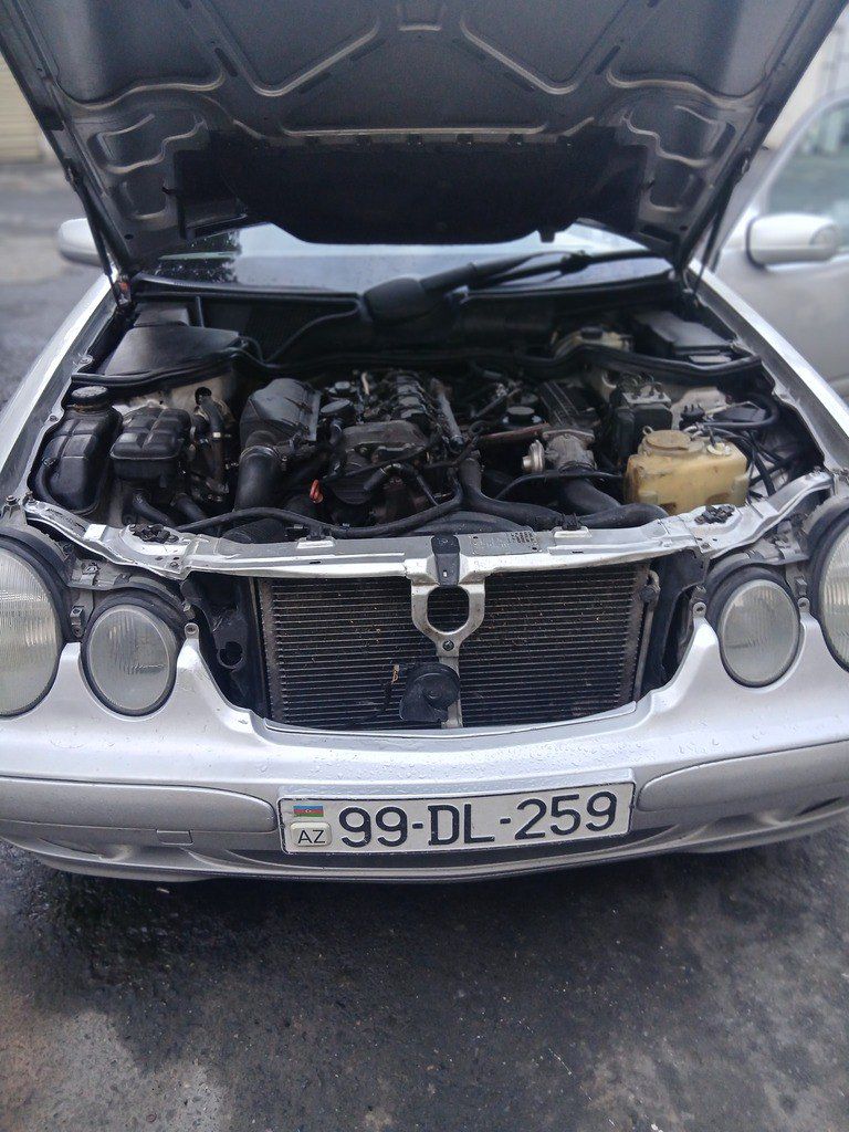 Mercedes E 220, 2.2 L, 2000 il, 880 000 km — Avtomobillər, Bərdə (11)