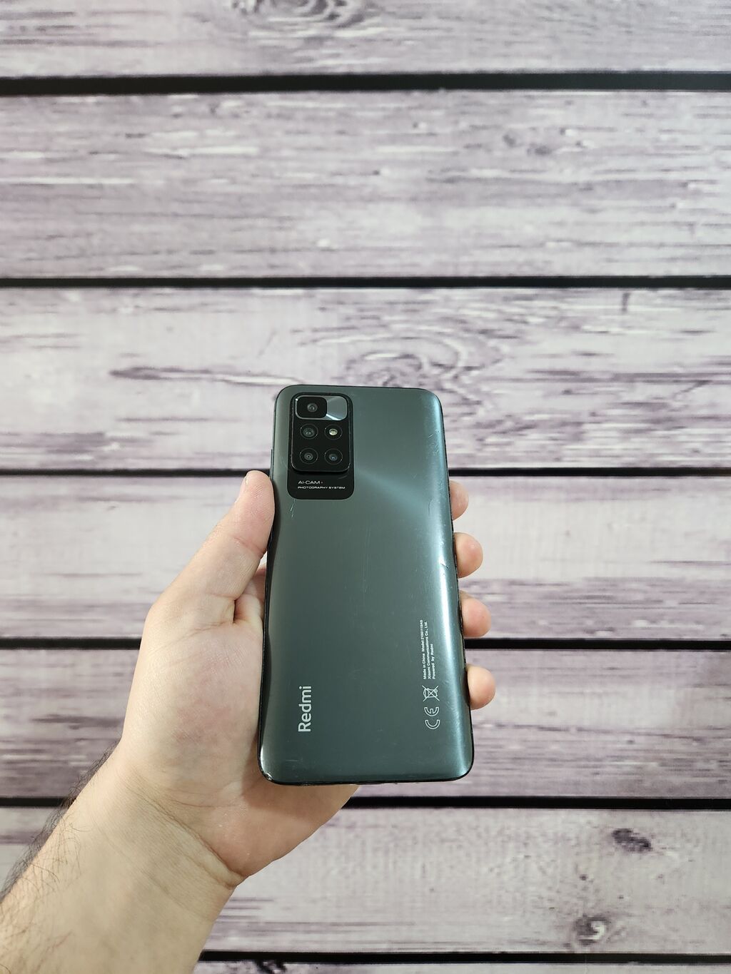 Redmi Note 10, 64 GB, rəng - Boz, Sensor — Xiaomi, Mingəçevir (4)