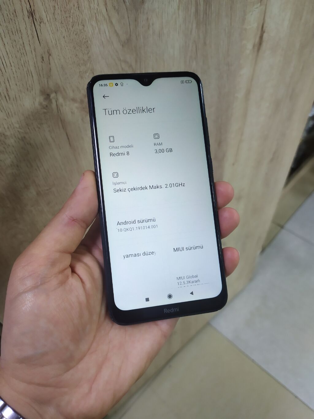 Redmi 8, 32 GB, rəng - Boz, Barmaq izi — Xiaomi, Masazır (2)