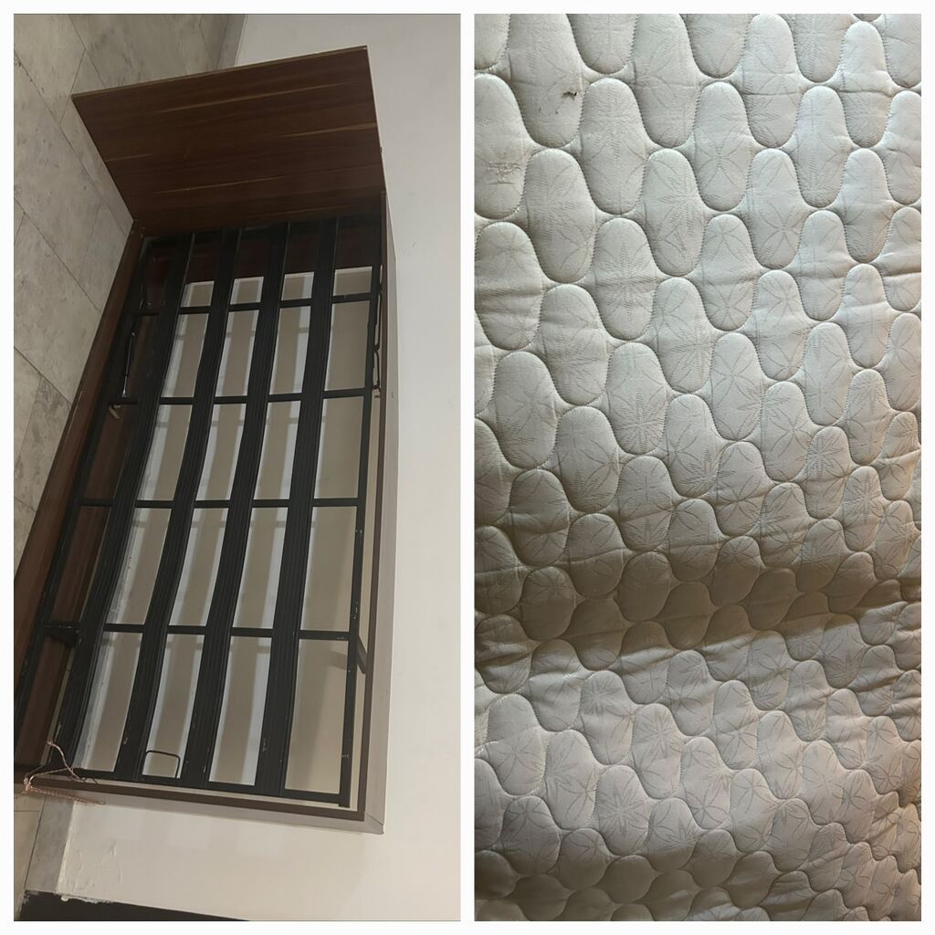İşlənmiş, Təknəfərlik çarpayı, Matras ilə — Yataqlar, Bakı (2)