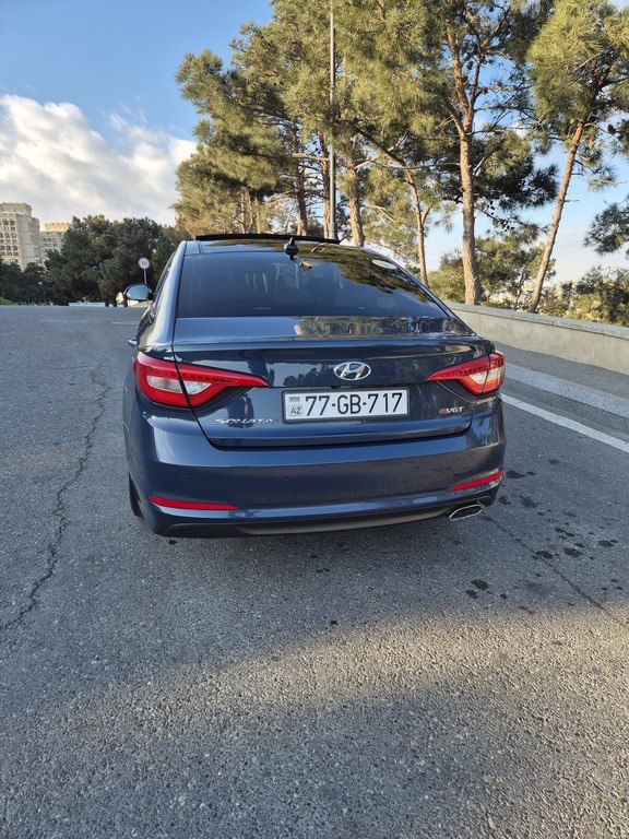 Hyundai Sonata, 1.7 L, 2015 il, 155 000 km 77-GB-717 — Avtomobillər, Bakı (5)