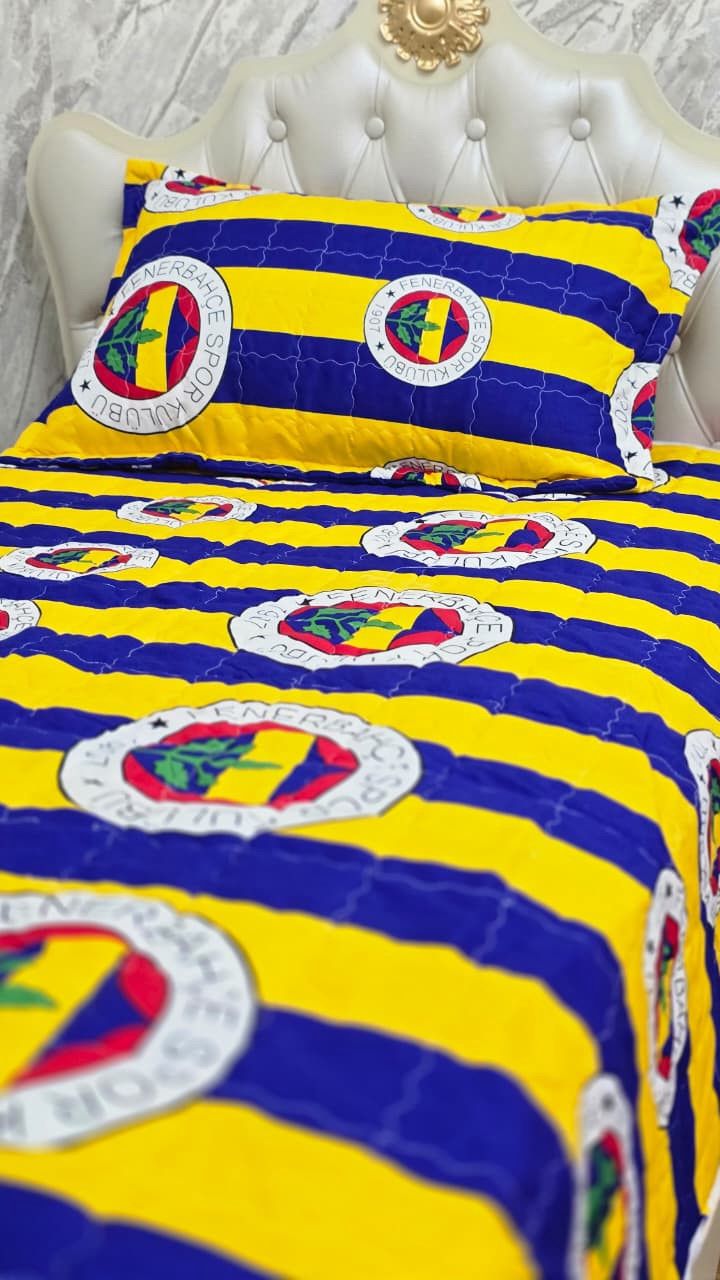 Örtük və yastıq üzü dəsti Galatasaray HBT_00263, örtük 160x220 sm, yastıq üzü 50x70 sm 1 ədəd, birnəfərlik, ikiüzlü - HBT_00263 — Mallar, Bakı (3)