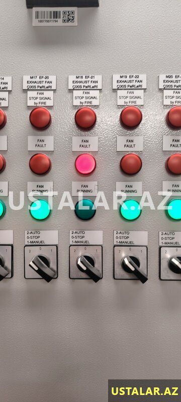 Her növ elektrik isleri — Elektrikçi xidmətləri, Bakı
