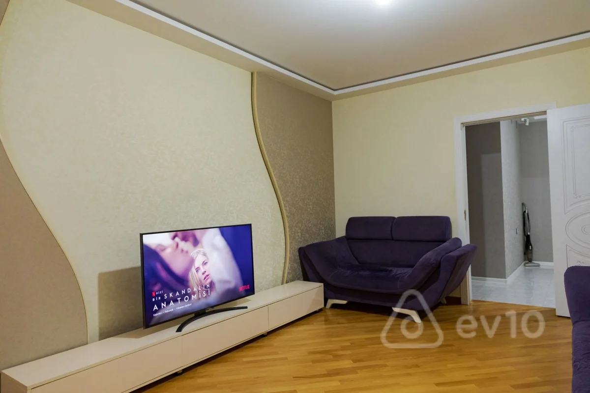 4 otaqlı mənzil, 100 m², Ənvər Hüseynov küçəsi — kirayə — Mənzil, Bakı (7)