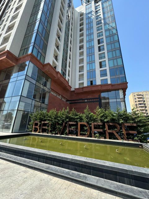 4 otaqlı studiya, 100 m², İ.Qutqaşınlı küç./ K. Kazımzadə küç./ Ayna Sultanova küç. (Belvedere Residence) — Bakı