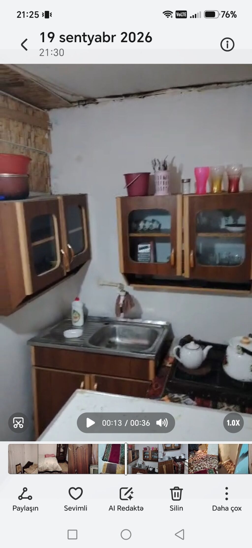 Bayilda akpende 2 otaqli ev oxlanlara kiraye verilir 200 manat — Ev, villa, Bakı (2)