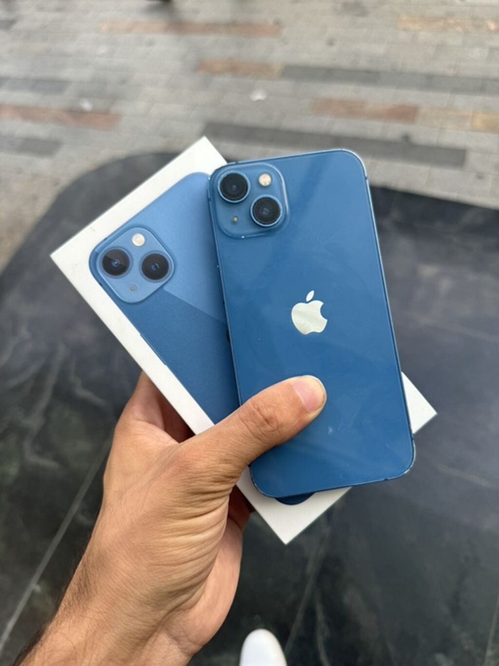 IPhone 13, 128 GB, Mavi, Face ID — Apple iPhone, Bakı (3)