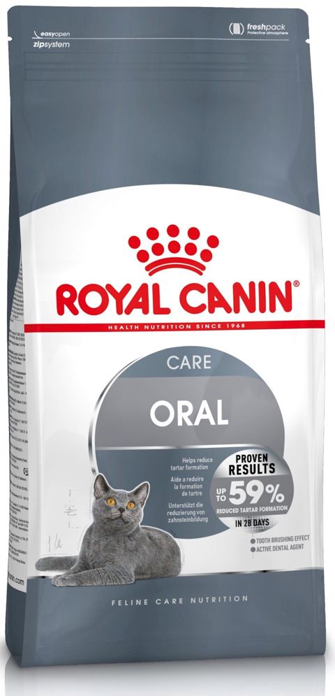 Quru yem Royal Canin Oral Care yetkin pişiklər üçün, toyuq və hinduşka ilə, çəki ilə 1 kq — Bakı