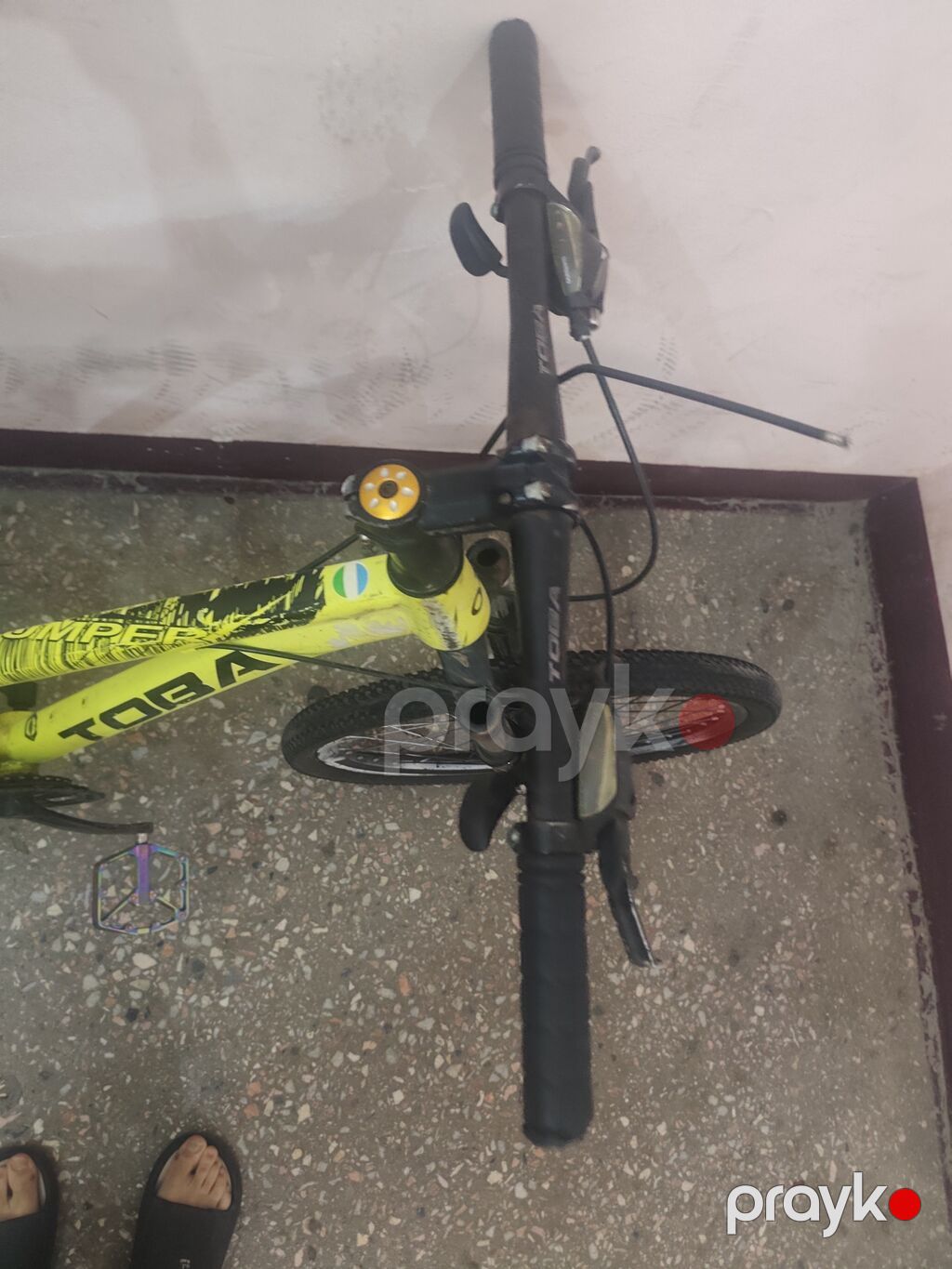 Toba dağ velosiped. arxa teker partlayıb. skorer xerabdi.oturan yer — Dağ velosipedləri, Bakı (5)