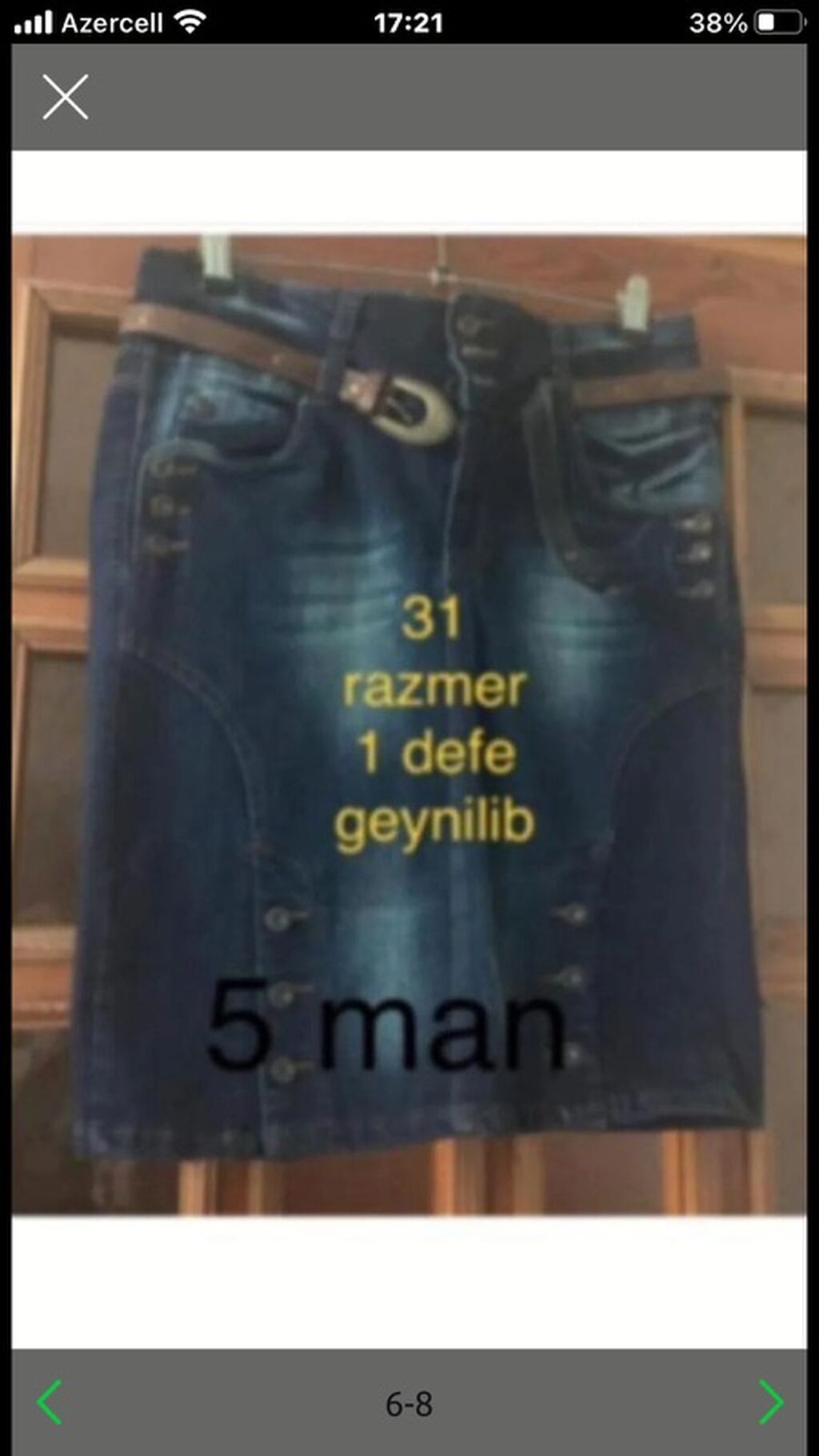 Qadın geyimləri dəsti təqdim olunur. Şəkillərdə bir neçə fərqli model — Kostyum, Gəncə (9)