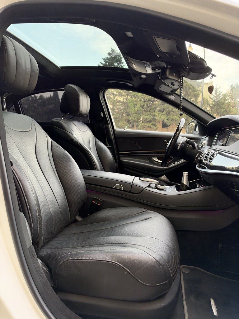 Mercedes S 550 e, 3.0 L, 8.7 kWh, 2016 il, 163 000 km — Avtomobillər, Bakı (8)