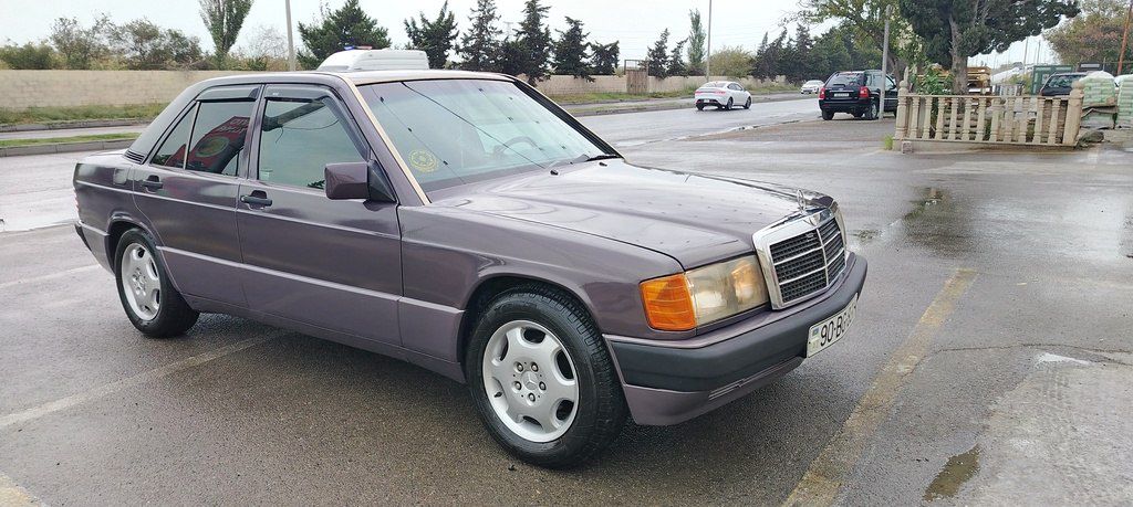 Mercedes 190, 2.0 L, 1991 il, 425 000 km 90-BG-831 — Avtomobillər, Bakı (8)