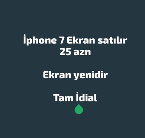 İphone 7 ekran — Bakı