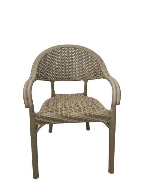 Bağ üçün stul dəsti Capissi Bambu Pro, plastik, bej, 84х58 sm, 6 əd — Bakı