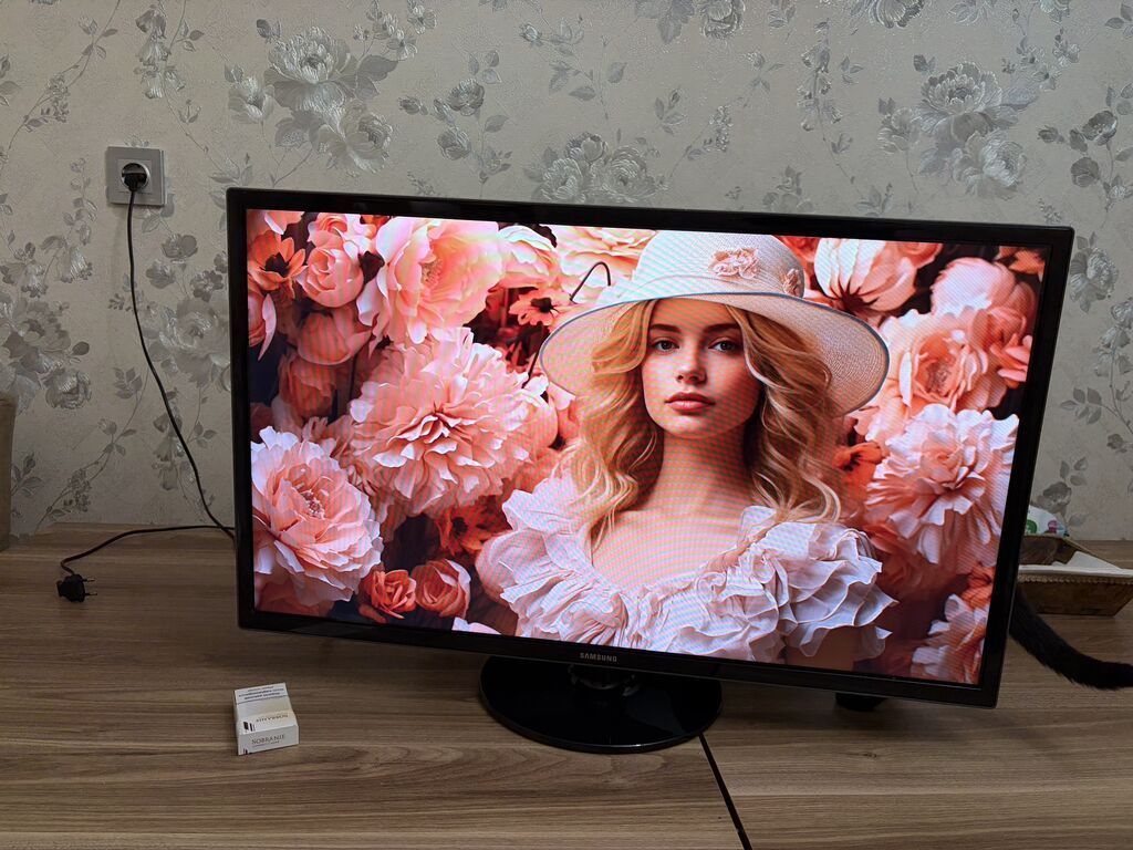 İşlənmiş Televizor Samsung LED ekran 32" FHD (1920x1080), Ünvandan götürmə, Ödənişli çatdırılma — Televizorlar, Bakı (10)