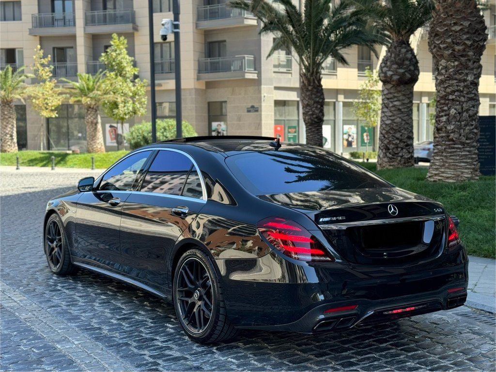 Mercedes S 63 AMG 4MATIC+, 4.0 L, 2018 il, 150 000 km — Avtomobillər, Bakı (11)