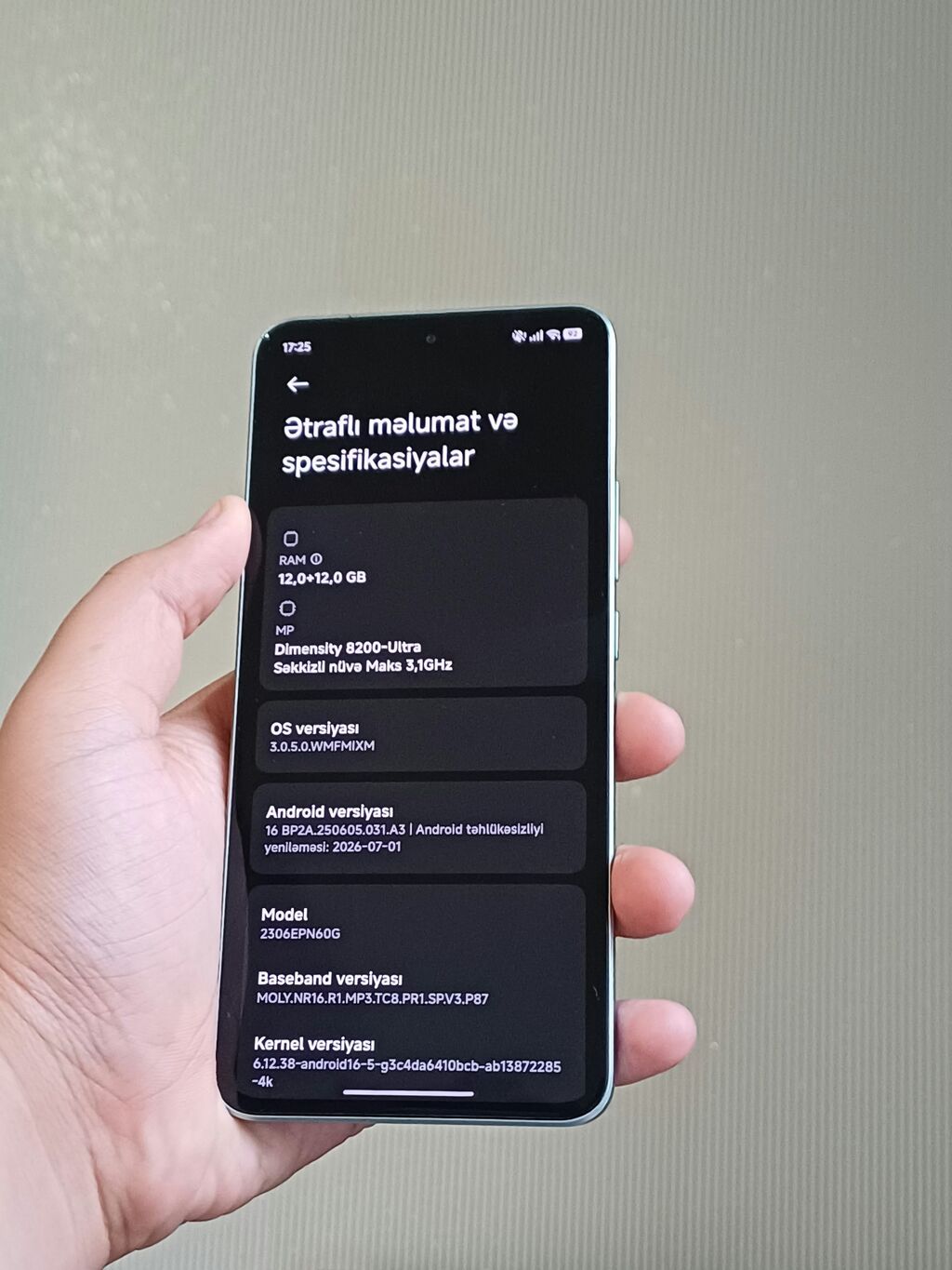 Xiaomi 13T, 256 GB, rəng - Yaşıl, Zəmanət, Barmaq izi, Simsiz şarj — Xiaomi, Bakı (5)