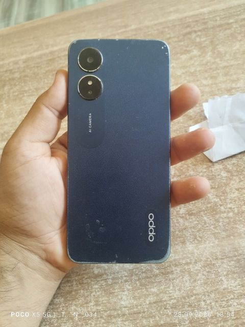 Oppo A18, 64 GB, rəng - Mavi — Göytəpə
