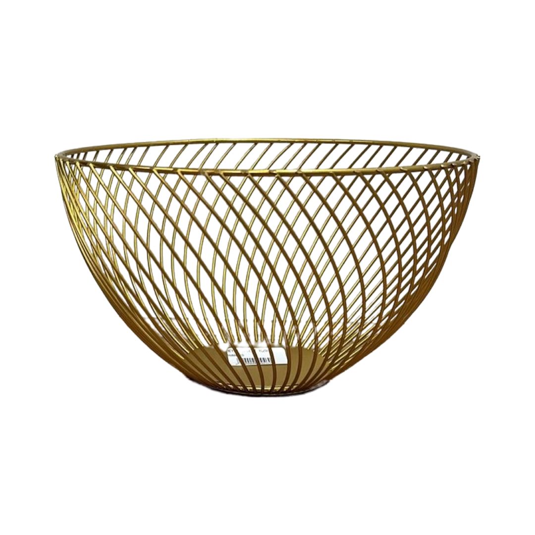 Meyvə qabı CTN54, 24x10 sm, qızılı — Mallar, Bakı (2)