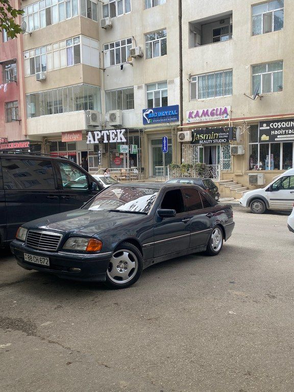 Mercedes C 200, 2.0 L, 1995 il, 300 460 km 88-CH-672 — Avtomobillər, Bakı (3)