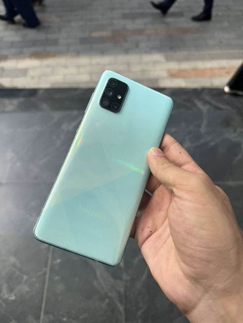 Samsung Galaxy A71 5G, 128 GB, rəng - Mavi, İki sim kartlı — Bakı