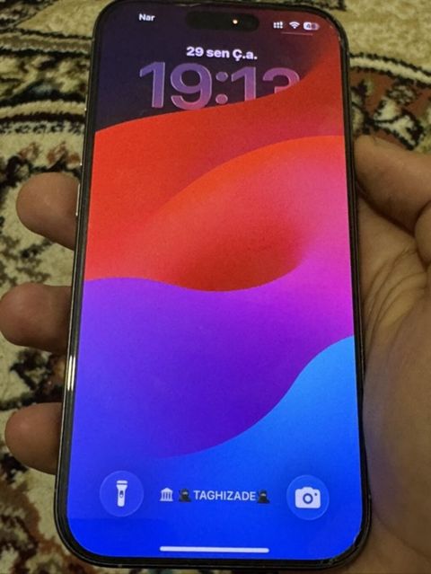 IPhone 16 Pro, 128 GB, Natural Titanium, Face ID — Bakı