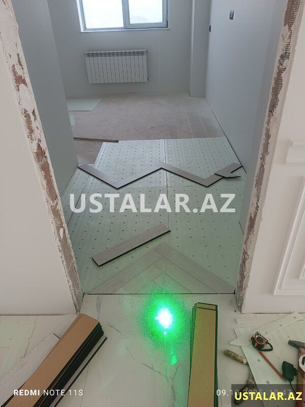 Laminat parket ustası — Döşəmə və tavan işləri, Bakı (5)