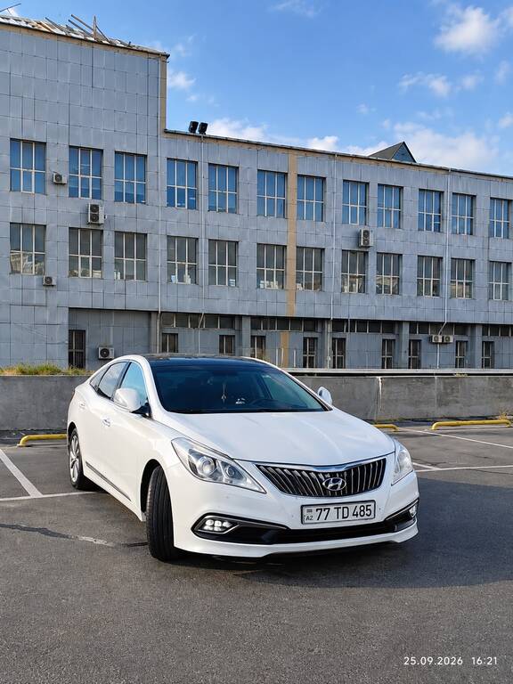 Hyundai Grandeur, 2.2 L, 2015 il, 287 000 km 77-TQ-495 — Avtomobillər, Bakı (10)