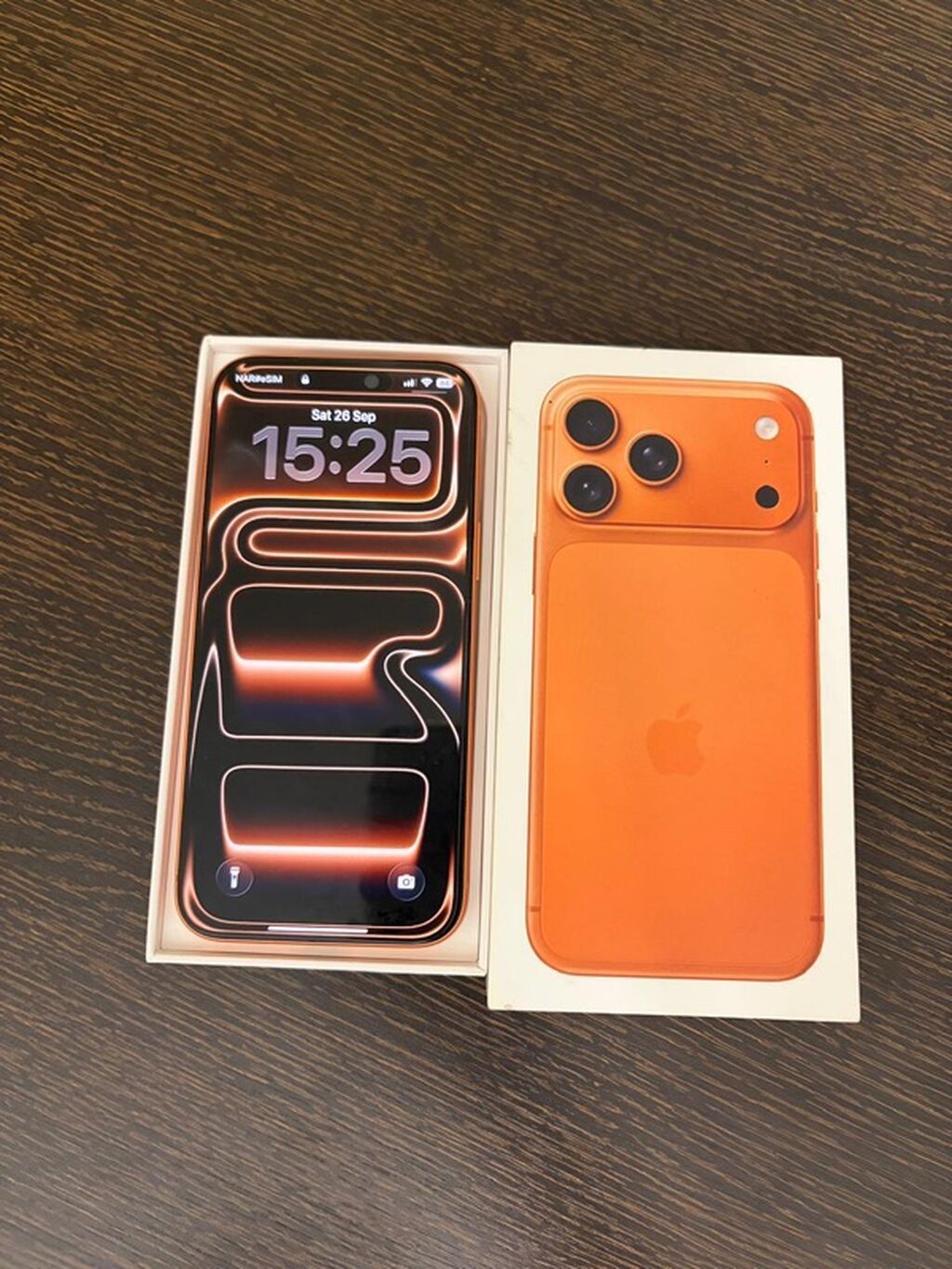 IPhone 17 Pro Max, 256 GB, Narıncı, Simsiz şarj — Apple iPhone, Bakı (2)