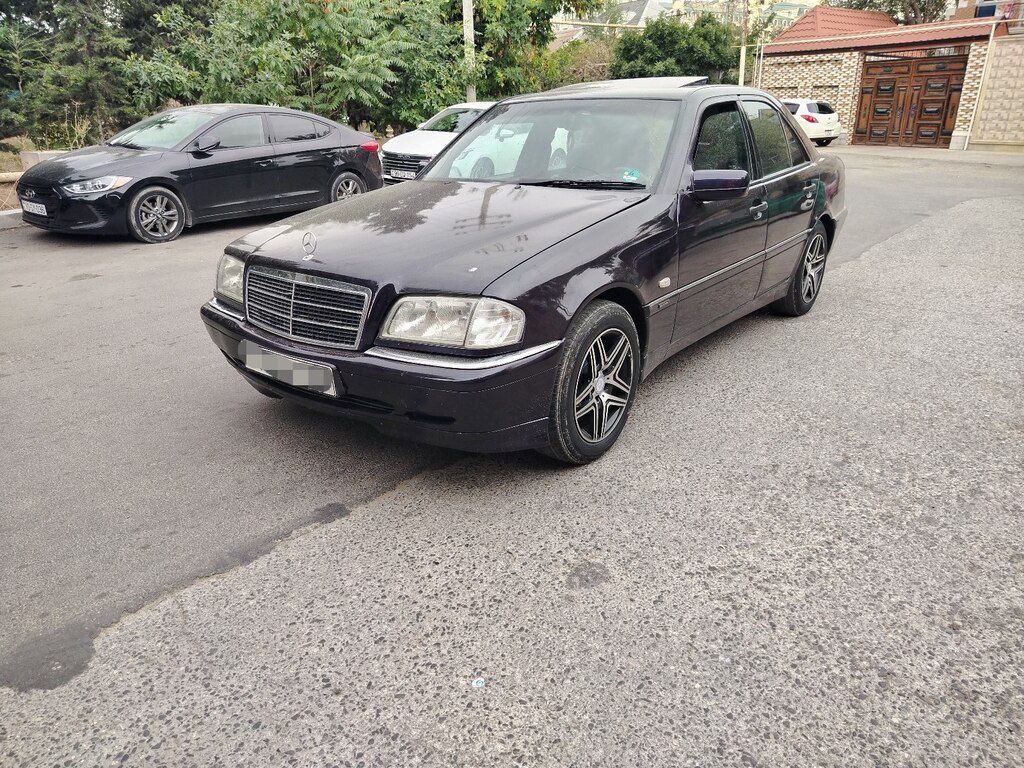 Mercedes C 280, 2.8 L, 1996 il, 381 000 km — Avtomobillər, Bakı (2)