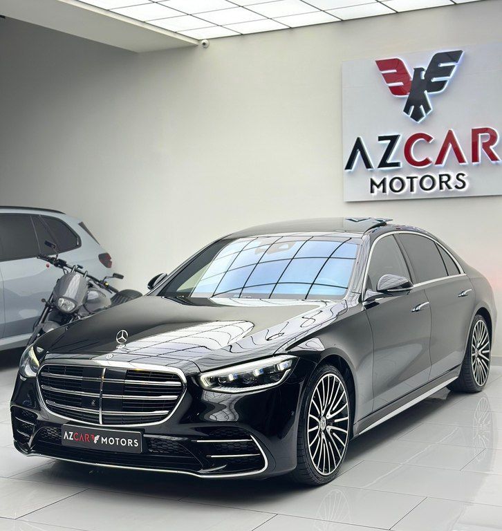 Mercedes S 580 4MATIC, 4.0 L, 2022 il, 58 000 km — Avtomobillər, Bakı (2)