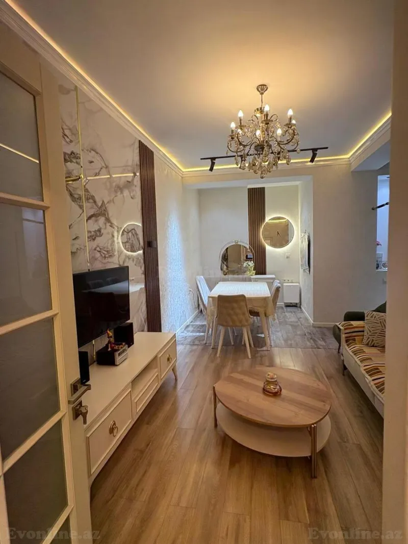 Satılır 3 otaqlı Mənzil Yeni tikili 96 m² Bakı, Binəqədi r., Memar Əcəmi m — Mənzil, Bakı
